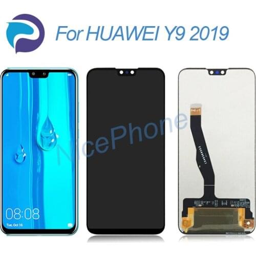 Touch LCD For HUAWEI Y9 2019 Lcd With Frame Display Screen For HUAWEI Y9 2019 Screen JKM-LX1 JKM-LX2 LX3