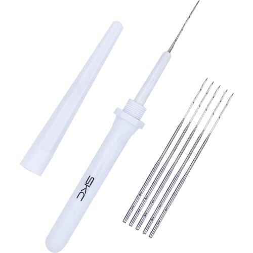 Imzay Felting Needles Wool Needle Felting Kit Wool Felt Felting Kit Felting Supplies DIY Felting Tool with 5 Replaceable Needles