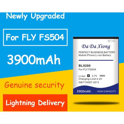 Full Protection And Safety 3900mAh BL9200 Li-ion Phone Battery for FLY Cirrus 2 FS504 BL9200 battery