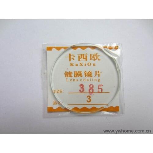 38.5mm New flat glass watch crystal diameter 38.5 mm Thick 3.0mm