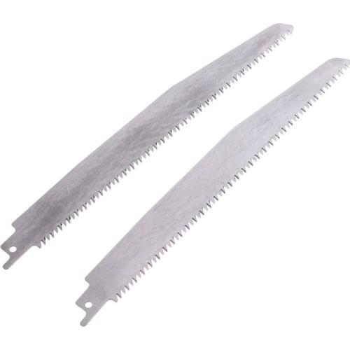 2pcs S1122C Stainless Steel Reciprocating Sabre Saw Blade for Cutting Wood Metal Bamboo Aluminum Tube 9