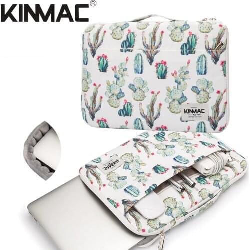 Shockproof Brand Kinmac Laptop Bag 12,13,14,15,15.6 inch,Cactus Handbag Sleeve Case For MacBook Air Pro M1 Notebook PC,Dropship
