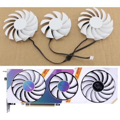 Cooling Fan iGame RTX 3080 GPU FAN For COLORFUL iGame GeForce RTX 3070 3060Ti Ultra RTX 3080Ti Advanced RTX 3070Ti Graphics card