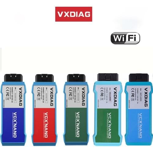 VXDIAG NANO OBD Diagnostic Tool For Opel OBD2 Auto scanner V120 For Ford/Mazda Wifi version Programming For Toyota V15 For JLR