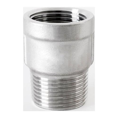 1/4" 3/8" 1/2" 3/4" 1" BSP Female To Male Thread 304 Stainless Steel Socket Reducer Pipe Fitting Connector Adapter Coupler