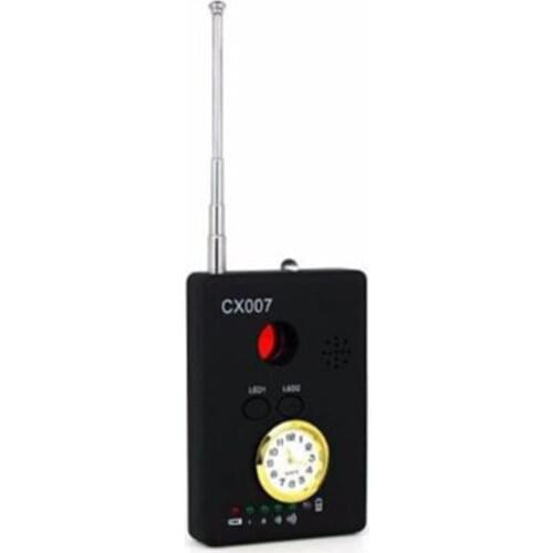 1Mhz-6500GHz Full Range Frequency Detector Multi-Function Signal Camera Phone GSM GPS WiFi Bug Spy RF Detect Finder CX007