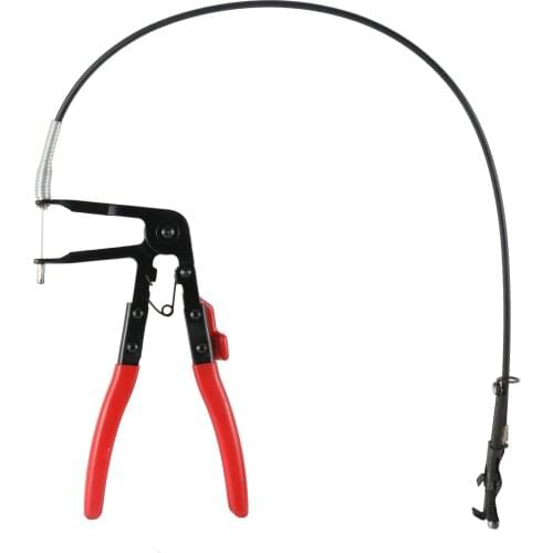 1Pcs Auto Vehicle Tools Cable Type Flexible Wire Long Reach Hose Clamp Pliers For Car Repairs Hose Clamp Removal Tool Alicate