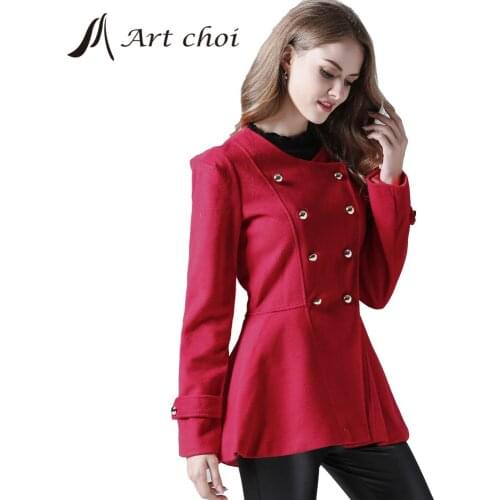 Женские приталенные пальто Art choi China At AliExpress