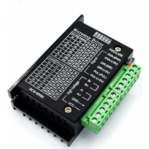 CNC Router Machine Motor Driver Board 42/57/86 TB6600 Stepper 32 Segments Upgraded Version 4.0A 42VDC