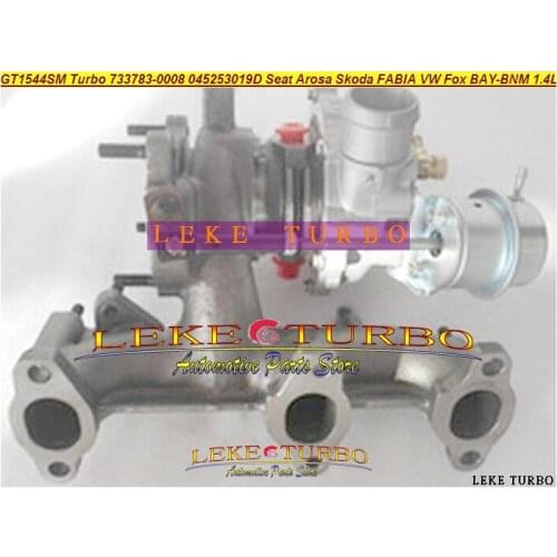 GT1544SM 733783 733783-0007 733783-5008S 045253019D Turbo For Volkswagen VW Fox For Seat Arosa For Skoda FABIA BNM BAY 1.4L 02