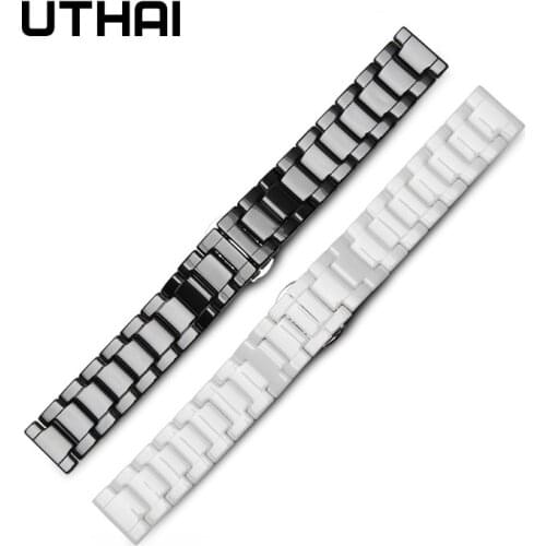 UTHAI C01 Ceramic 20mm watch strap 22mm watch band high quality Watchbands