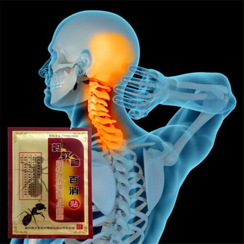 Chinese Medicated Self Heating Joint/Foot Pain Relief Patch Ant venom Analgesic Plasters treatment Cervical spondylosis Shoulder