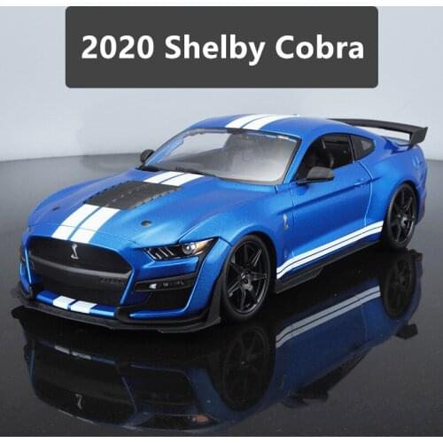 Maisto 1:18 New 2020 Shelby Cobra GT500 car alloy car model simulation car decoration collection gift toy Die casting model