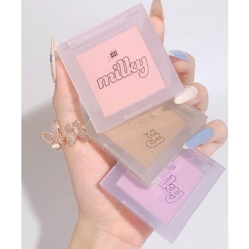 Xixi Monochrome Pearlescent Blush Palette Matte Blush Palette Facial Contour Palette Facial Feminine Cosmetics Blush Makeup