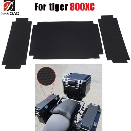 NEW For triumph tiger 800XC Motorcycles Side Case Pads Pannier Cover For Givi outback trekker Luggage 37L trunk