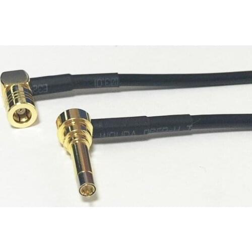 New Wireless Modem Wire SMB Female Jack Right Angle Switch MS156 Right Angle Connector RG174 Cable 20CM 8" Wholesale Fast Ship