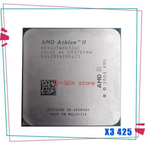 AMD Athlon II X3 425 2.7GHz Triple-Core CPU Processor ADX425WFK32GI Socket AM3