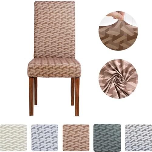 Fabric Chair Cover for Dining Room Chair Covers Spandex Elastic Chair Cover for Chair for Kitchen Office Chair Cover for Wedding