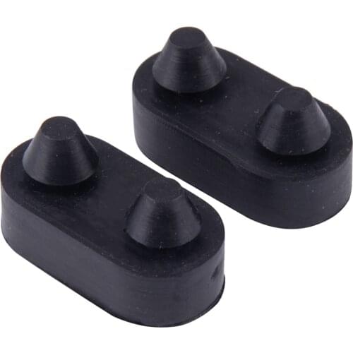 2Pcs New Rubber Hood Lock Latches Catch Brackets Fit for Jeep Wrangler TJ 1997-2003 2004 2005 2006