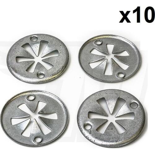 10 X Metal Clips Under Engine Cover FOR AUDI FOR SEAT FOR SKODA FOR VW FOR FORD N90335004