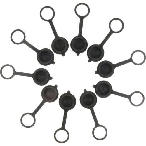 MagiDeal 10pcs Balancing Electric Scooter Charging Port hole Covers Silicone Protection lid cover