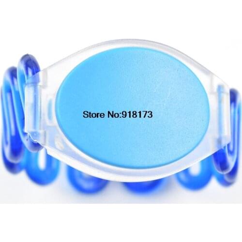100pcs/lot 125Khz ID EM4100 TK4100 RFID Smart wristband silicone electronic bracelet wrist band nfc waterproof