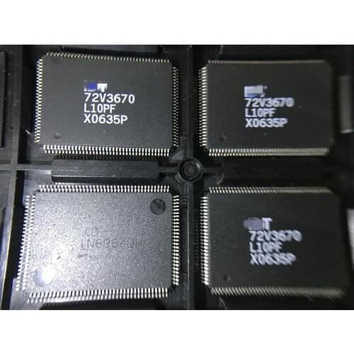 2PCS IDT72V3670 IDT72V3670L10PF IDT72V3670-L10PF Can replace IDT72V3670L10PFG IDT72V3670-L10PFG new