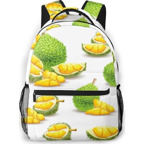 2021 Backpack Women Shoulder Bag Durian Fruit Fashion School Bag For Teenage Girl Backpacks Travel Bag