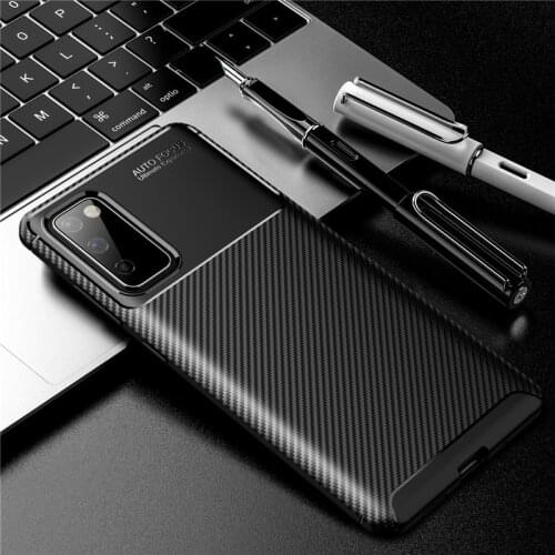 Carbon Fiber Case For Samsung Galaxy S20 FE Case S20 Cover Soft Protective Back Phone Bumper For Samsung Galaxy S20 Funda Etui