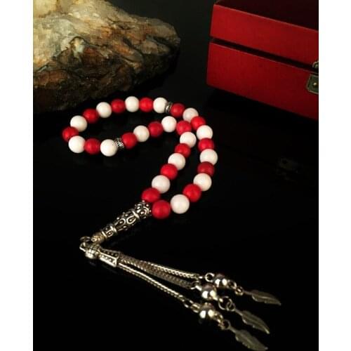 Dr stone natural stone CORAL Rosary XAH33 439390394