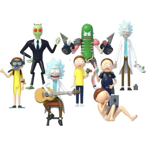Rick with Morty 2020 Action Figures PVC Model Boy Girl Kids Toys Collection Model Toys