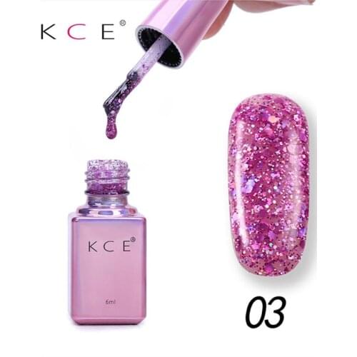 6ML Gel Nail Polish Nail Manicure 6ml Diamond Glitter Polish Sequins Gel Good Quality Nail Art #Y
