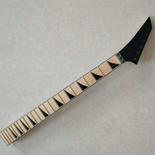 Reverse headstock Maple Guitar Neck 24 Fret For Jackson style maple fingerboard
