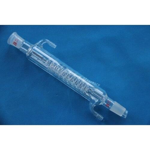 200mm Graham condenser, 24/40 joint,coil condenser with10mm hose connection (Laboratory instrument)