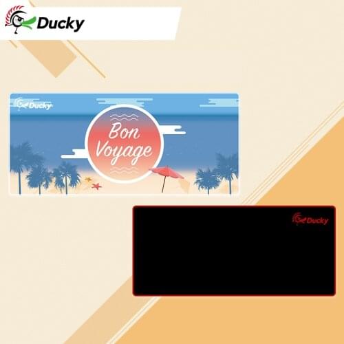 Mouse Pad For Ducky ONE 2 Mecha SF 900x400 Pure Black Oversized Computer Office Home Table Mat Rubber Keyboard Gaming Mat