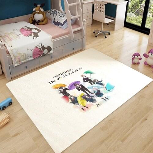 Anime Mat Tomorrow Pattern From The Colorful World Carpet for Living Room Home Bedside Comfortable Carpet Kid Play Mat Bath Mat