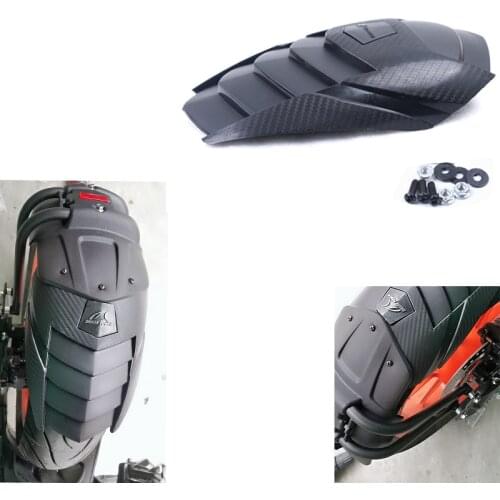 Motorcycle Rear Fender Mudguard Wheel Tire Splash Cover Guard Black for KTM DUKE 200 250 390 RC Accessories