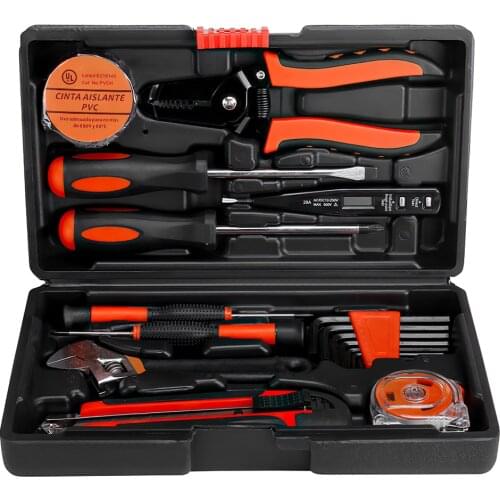 20pcs Hand Tools Set Household Vaper Electronic Tools DIY Repair Multi-tool Wrench Screwdriver Pliers Tester Pen Electrical Tape