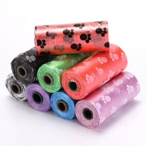 10Rolls 150pcs Dog Poop Bag Pets Waste Garbage Bags Outdoor Carrier Biodegradable Waste Pick Up Clean Bag For Cats Dogs