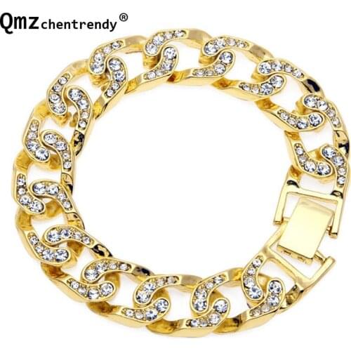 Браслеты с бриллиантами Qmzchentrendy China At AliExpress