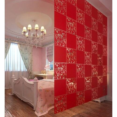 20PCS Room divider Biombo Room partition wall room dividers Partitions PVC Wall stickers room dividers partitions folding Screen