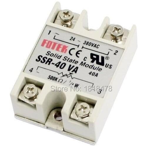 24-380V AC 470-560Kohm SSR-40VA Solid State Relay Resistance Regulator