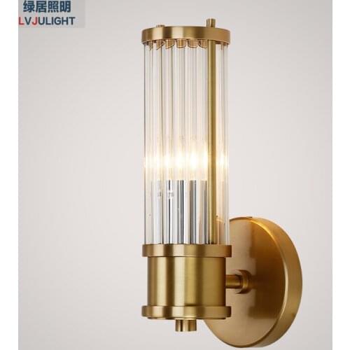 Modern Foyer bedroom bedside corridor wall lamp wall sconce bean glass ball wall light LED round ball wall lamp