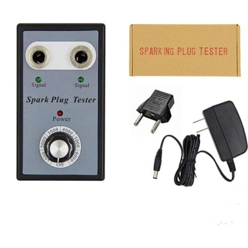 Dual Hole Car Spark Plug Tester Detector Ignition Plug Analy