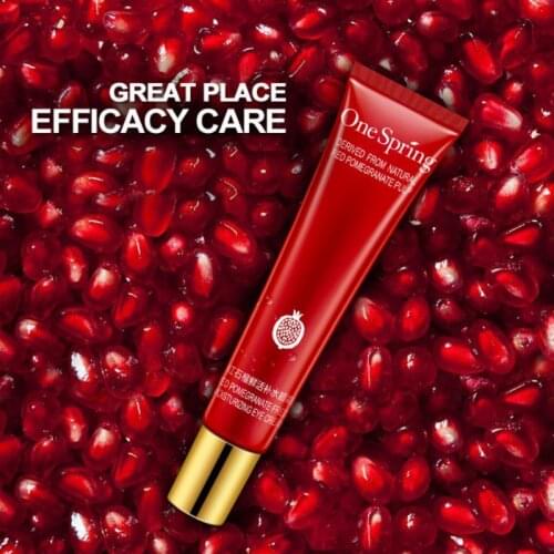 1PC Eye Wrinkle Filler Cream Red Pomegranate Repair Baggy Eyes Anti-aging Fresh hydrating dilute eye lines Beauty eye cream