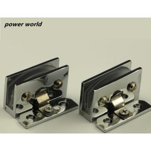 1pcs Wine cupboard door hinges Metal hinges for furniture Cabinet Glass Hinge Hardware Accessories