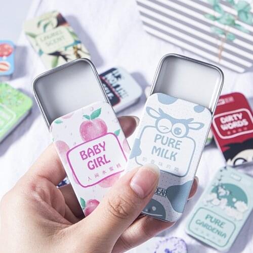 1PC portable case solid perfume fragrance woman man man solid balm gentle and long lasting body deodorant deodorant body