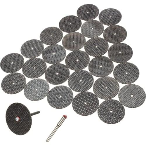 26Pcs/lot Metal Cutting Disc For Dremel Grinder Rotary Circular Saw Blade Dremel Wheel Cutting Sanding