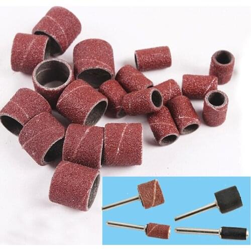 300x 1/2+ 1/4 dremel sanding sleeves 1/2 sanding sleeves woodcarving sandpaper sanding paper grinding wheel abrasive rotary tool