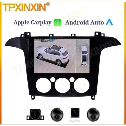 6+128G For Ford Galaxy S Max SMax 2007 2008 2009 2010 - 2015 S-Max Android Car Radio GPS Navigation Multimedia Player CarPlay